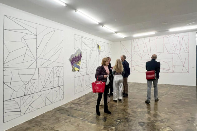 Benno Blome, 2024, Erinnerung an eine bewaldete Insel