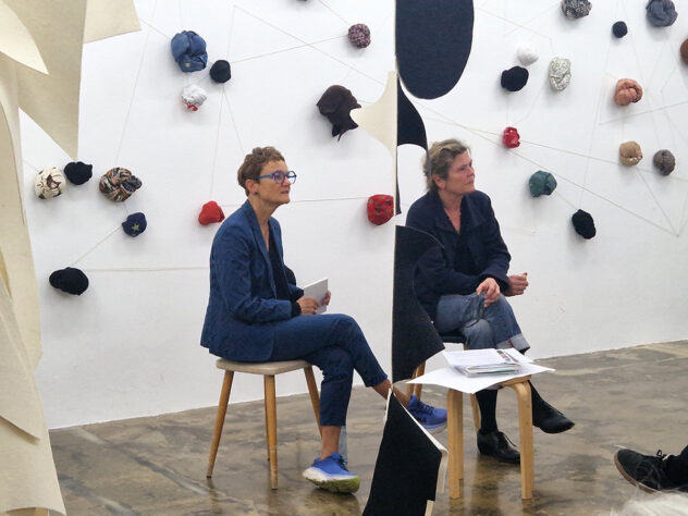 Gerda Ridler im gespräch mit Frenzi rigling